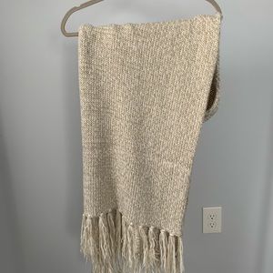 Cream Blanket Scarf